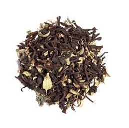 Twelve varieties of tea on the white background